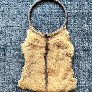 Xenia Fur Shoulder Bag